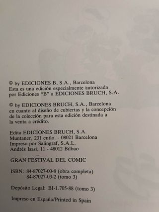 Gran festival del COMIC Super Lopez Num 3