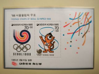 Álbum Sellos Olimpiadas Seúl 1988