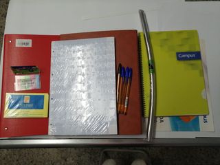 Lote de papelería