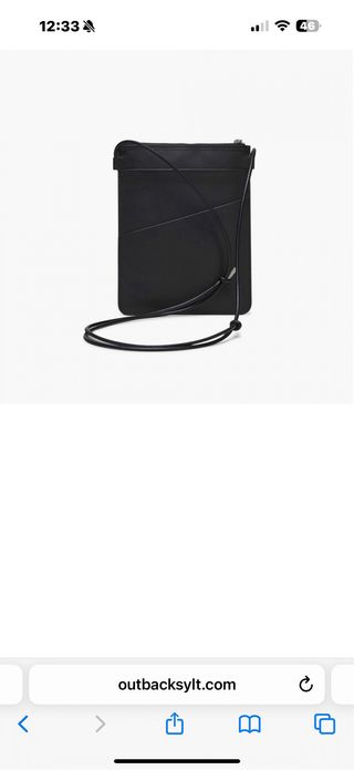 Bolso Y-3 negro - bandolera