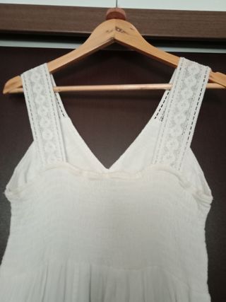 Vestido blanco ibicenco