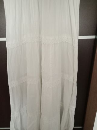 Vestido blanco ibicenco