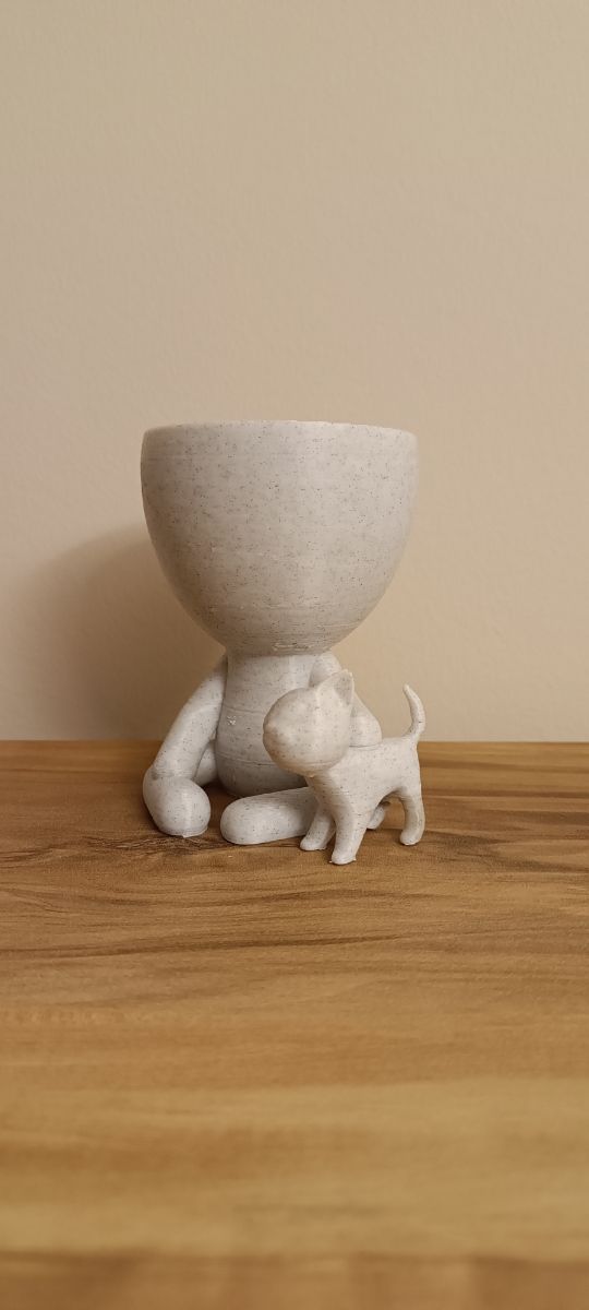 Maceta cactus impreion 3d