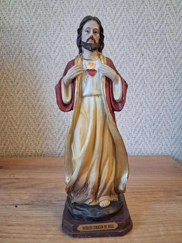Figura Sagrado Corazón de Jesús 22 cm