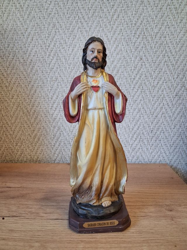 Figura Sagrado Corazón de Jesús 22 cm