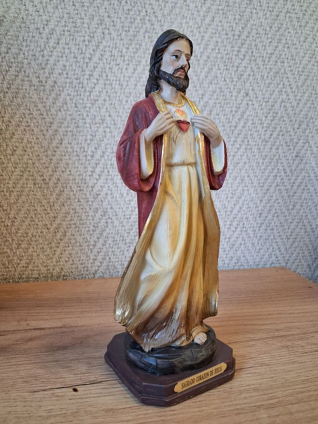 Figura Sagrado Corazón de Jesús 22 cm