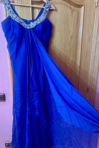 Vestido azul fiesta - Talla M 