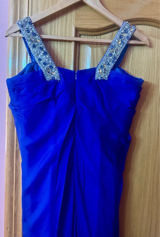 Vestido azul fiesta - Talla M 