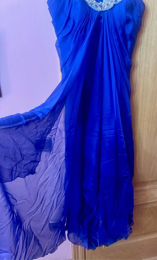 Vestido azul fiesta - Talla M 