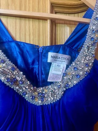 Vestido azul fiesta - Talla M 