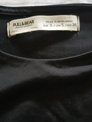 Body nero Pull&Bear tg S