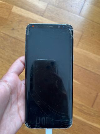 Samsung Galaxy S8 Gold - Pantalla rota