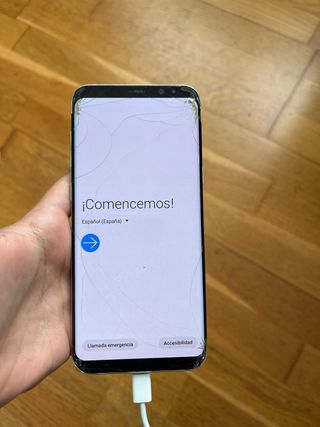 Samsung Galaxy S8 Gold - Pantalla rota