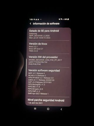 Samsung Galaxy S8 Gold - Pantalla rota