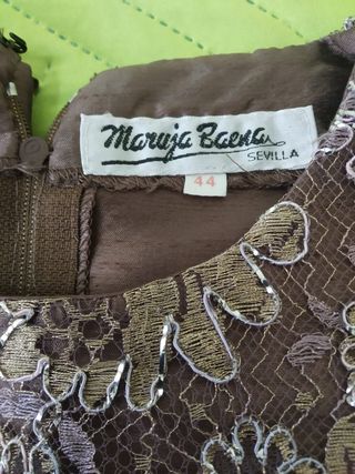 Vestido de Fiesta Mujer 44