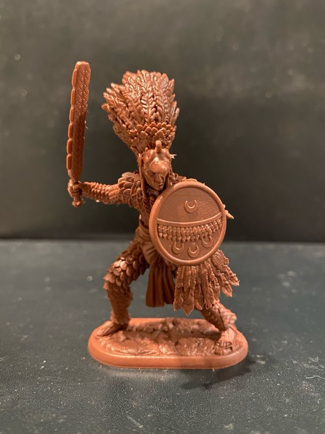 SOLDATINI TIHONFIGUREN GUERRIERI AZTECHI. 5 Figure