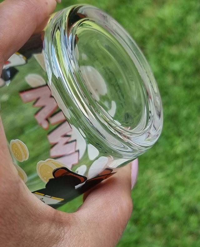 Bicchiere vintage nutella ferrero Wimpy anni 2003