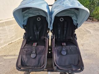 Bugaboo Donkey 3 gemelar - Azul