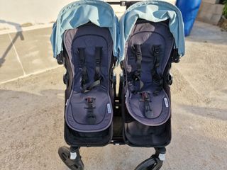 Bugaboo Donkey 3 gemelar - Azul