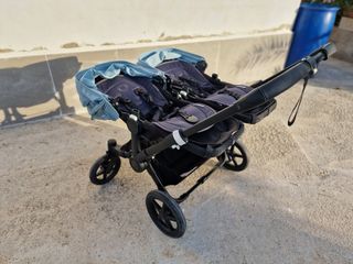 Bugaboo Donkey 3 gemelar - Azul