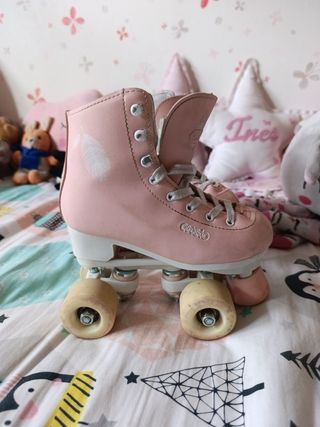 Patines Oxelo niña rosa