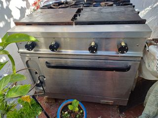 Cocina industrial de gas butano