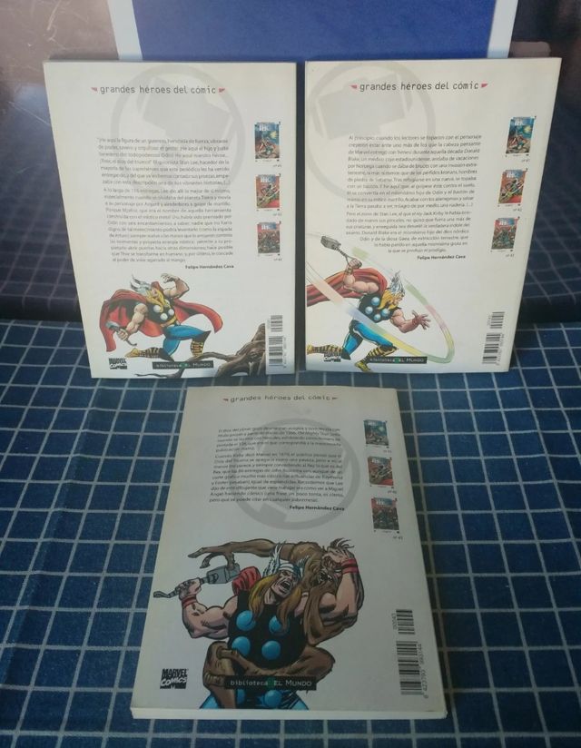 3 TOMOS THOR ORIGINALES CASTELLANO