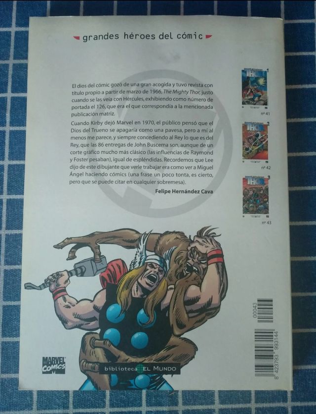 3 TOMOS THOR ORIGINALES CASTELLANO