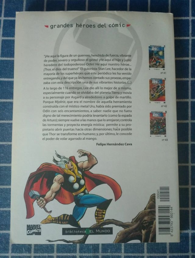 3 TOMOS THOR ORIGINALES CASTELLANO