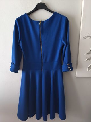 Vestido azul talla 16