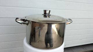 Olla acero inoxidable grande