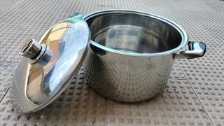 Olla acero inoxidable grande