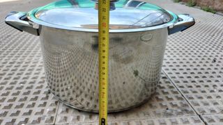 Olla acero inoxidable grande