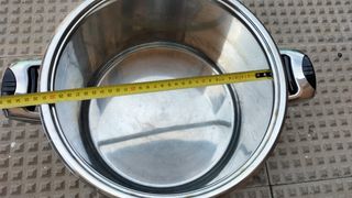Olla acero inoxidable grande