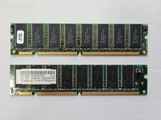 RAM 128Mb PC100 DIMM64 x2