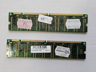 RAM 128Mb PC100 DIMM64 x2