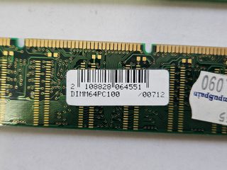 RAM 128Mb PC100 DIMM64 x2