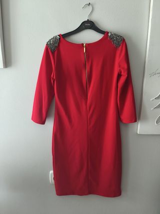 Vestido rojo talla 16