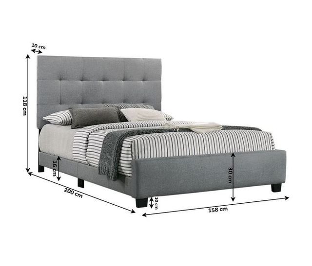 Cama con Somier (90, 135, 150cm)