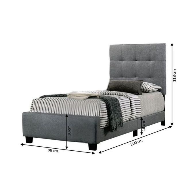 Cama con Somier (90, 135, 150cm)