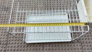 Escurridor platos 2 niveles blanco