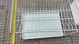 Escurridor platos 2 niveles blanco