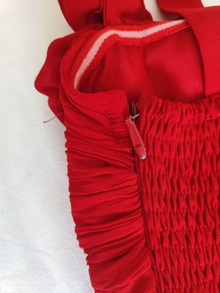 Vestido rojo de invitada boda fiesta