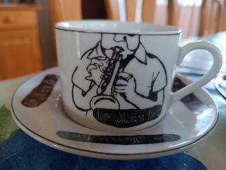 Juego café Le Jazz Hot - Porcelana