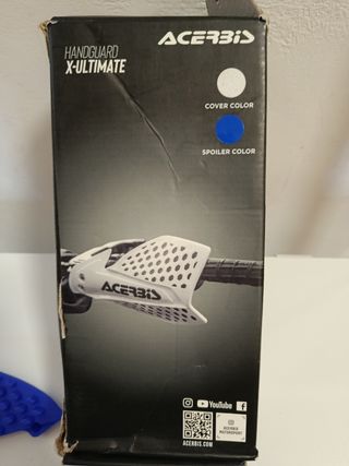 Acerbis Handguard X-Ultimate | Bianco-Blu