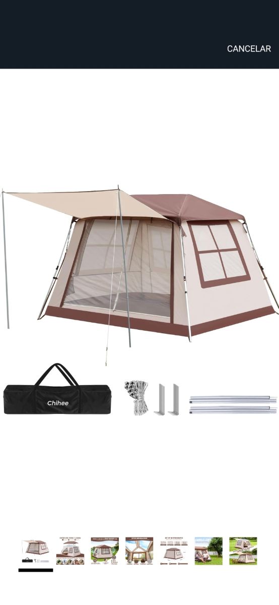 Tienda nueva, sin estrenar. Espaciosa y muy cómoda