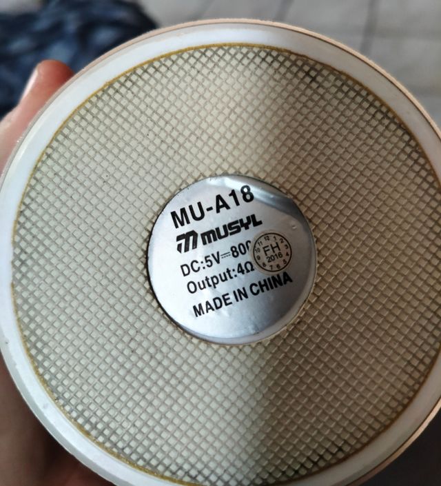 Mini speaker MUSYL Bluetooth - Oro rosa