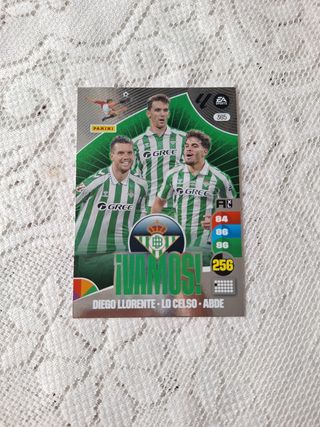 Cromo Vamos Betis 365 - Adrenalyn 2024-25