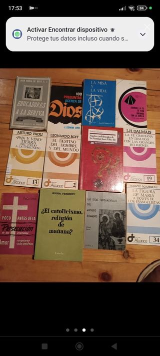 ESCRITOS DEL PAPA JUAN XXIII y ➕ libros Religiosos