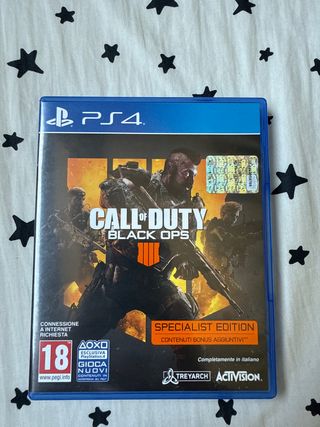 Call of Duty Black Ops 4 PS4 (PlayStation 4)